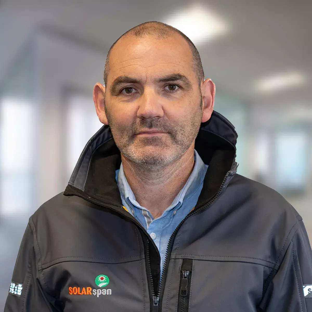 Portrait of Sean Harnett, a SOLARspan team member involved in delivering Commercial Solar PV solutions, representing the experience behind one of the best solar panel installers in Ireland and a top rated best solar pv company